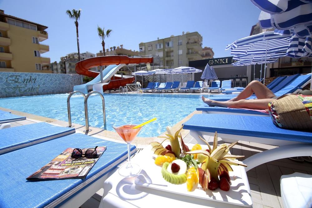 Enki Hotel Alanya Exterior foto